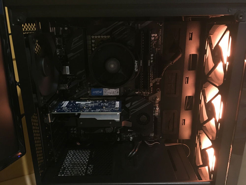 Inside Pc When running