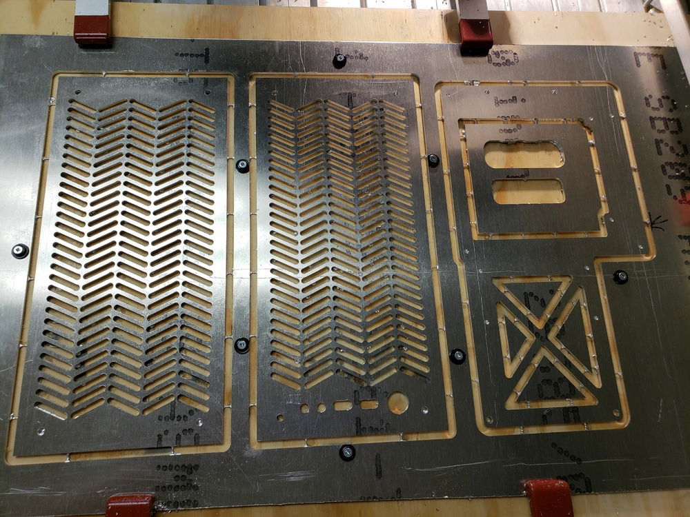 CNC for top, bottom, and mobotray complete!