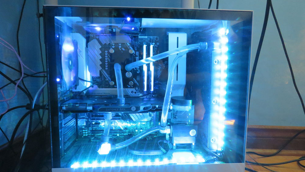 Different color lights