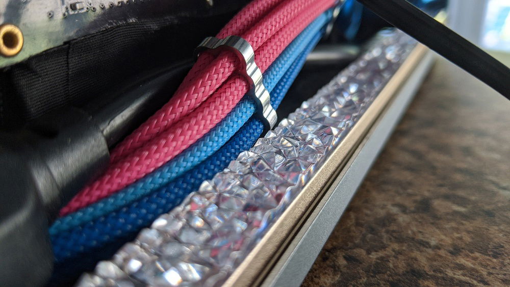 EPS cable wrapping around the back.