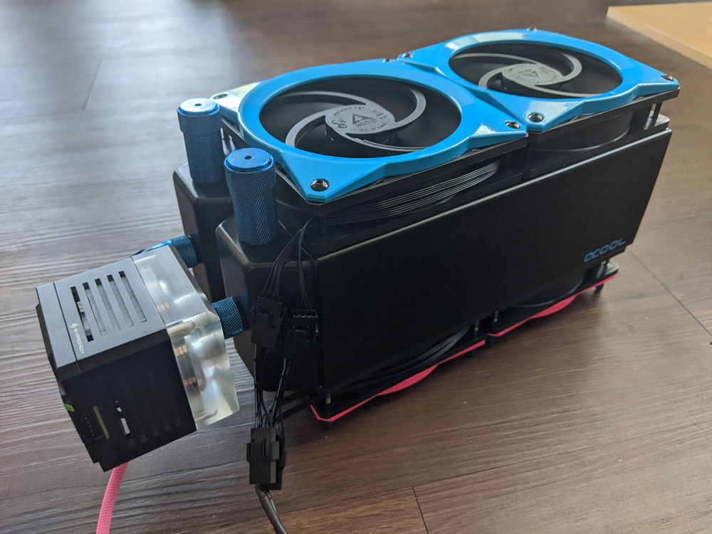 Big push pull monster and external pump