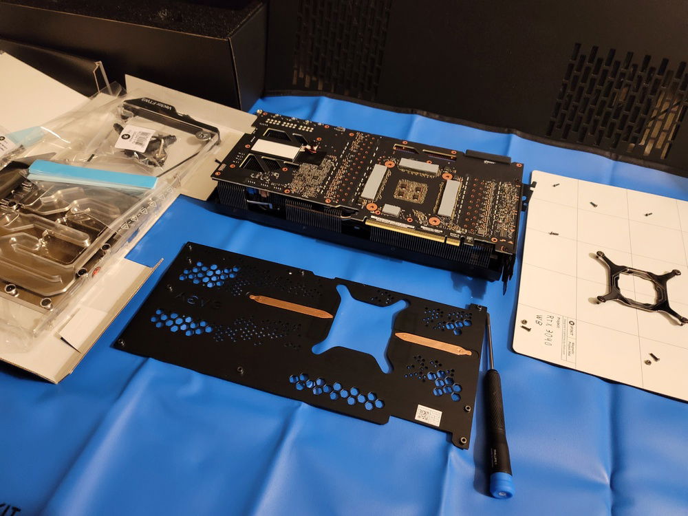 Backplate and tension bracket.