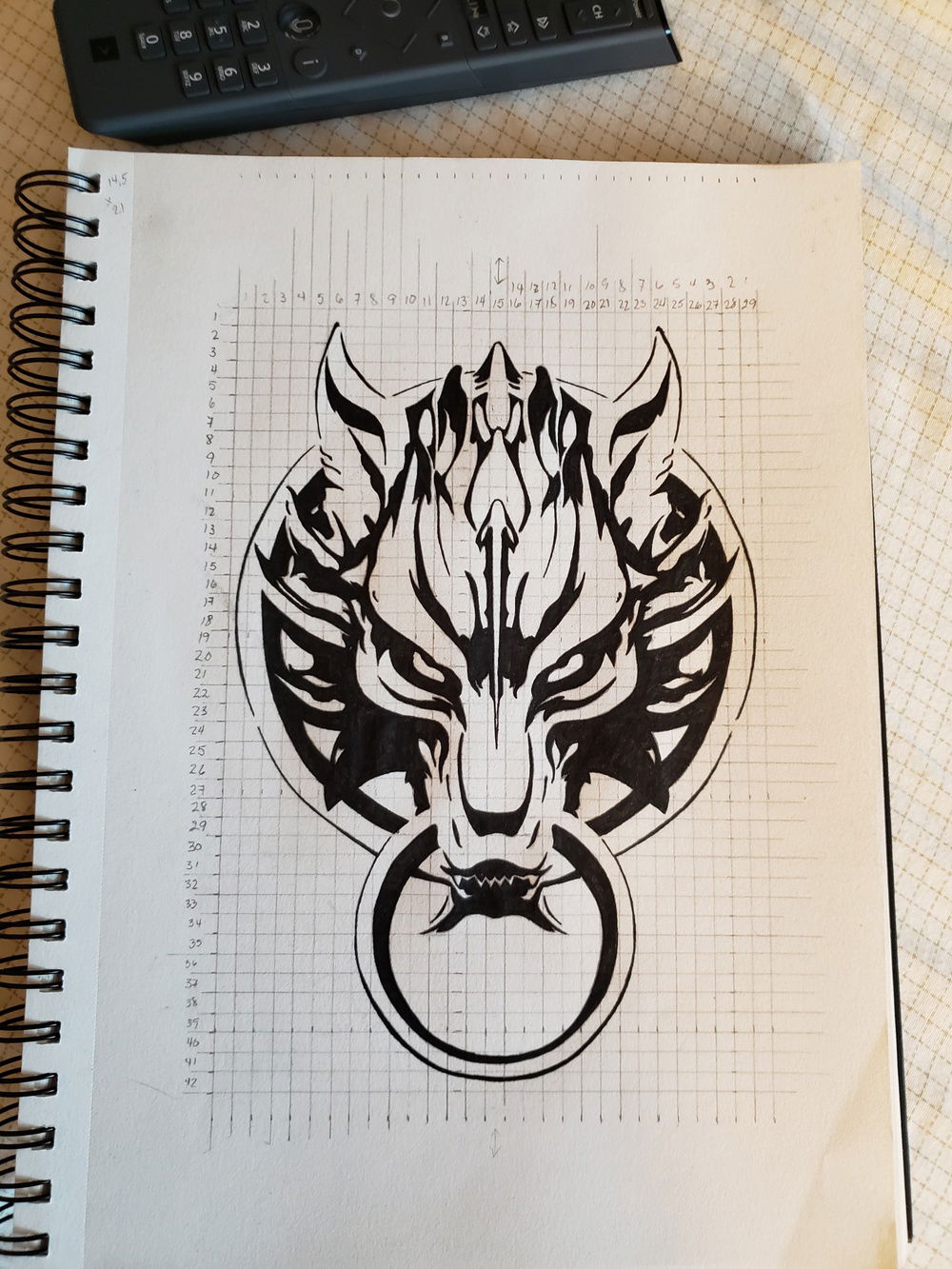 Rough draft for front window