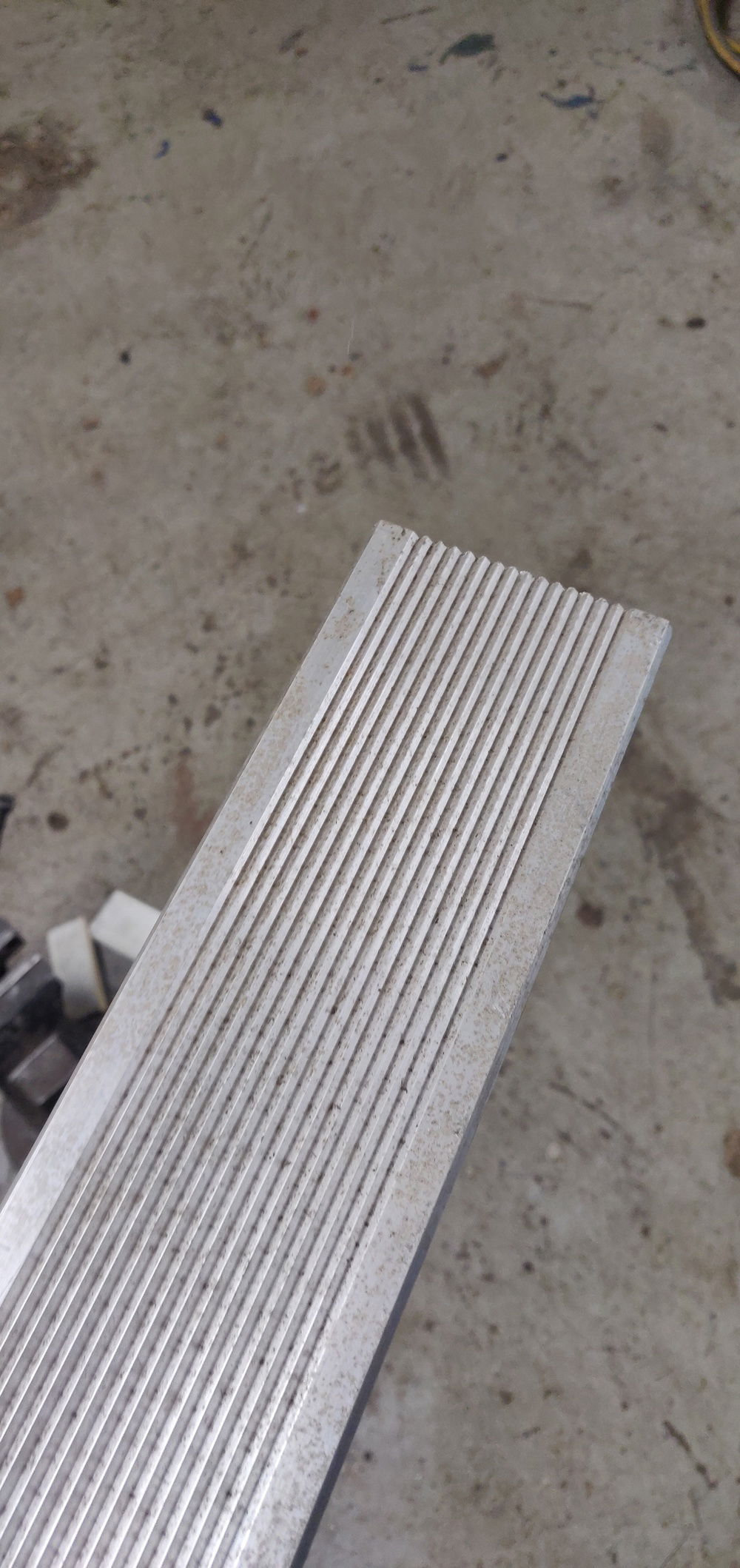 The aluminium roster I found