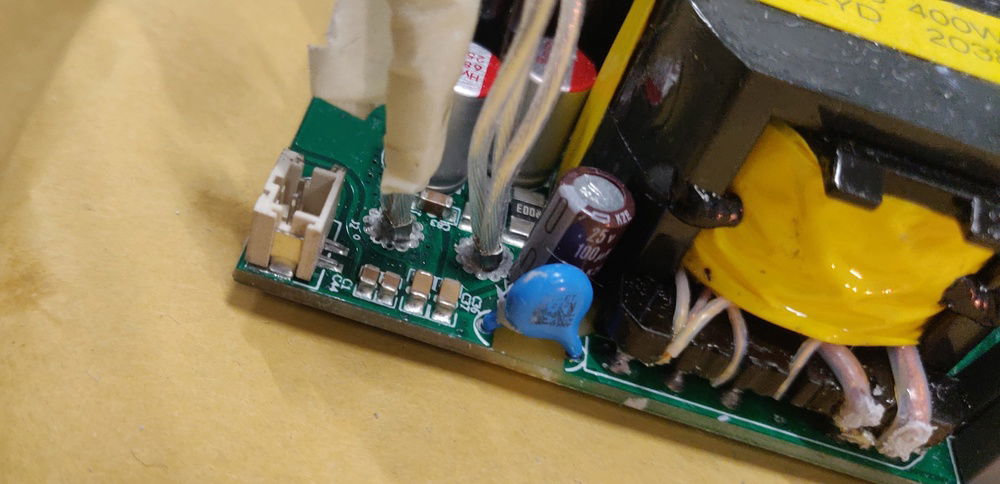 Bottom side of ac-dc which wasn't seen in the last picture