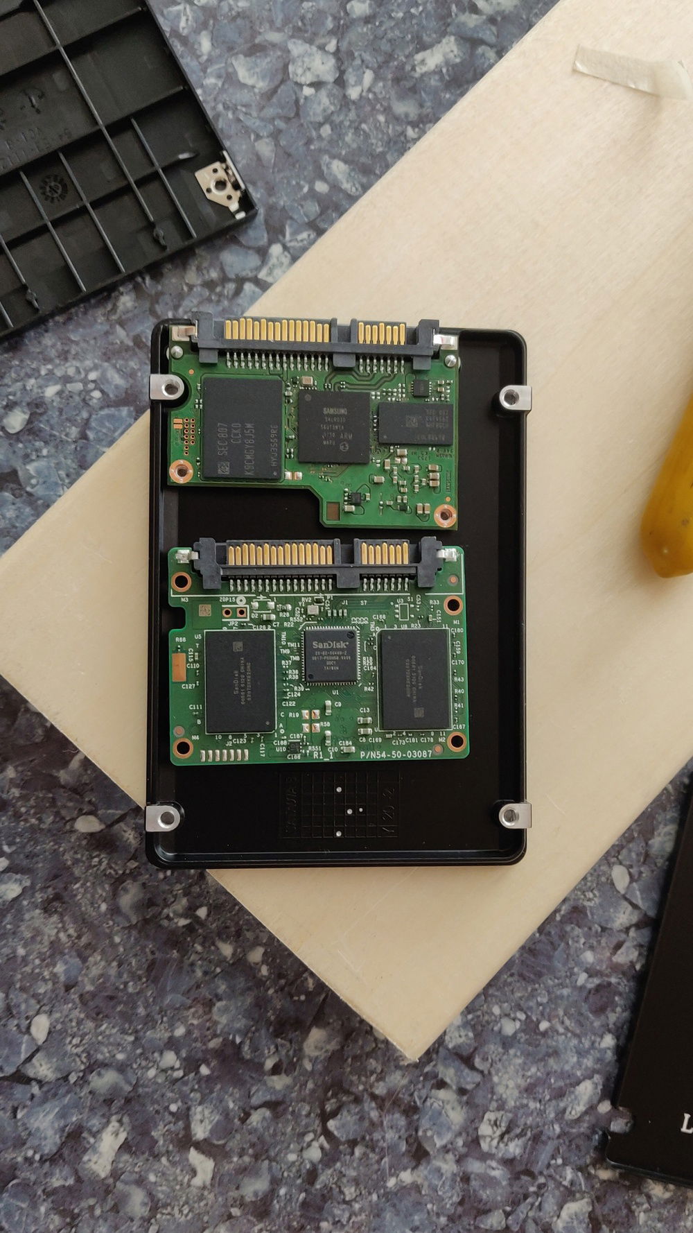 500gb samsung evo compared to 2tb sandisk