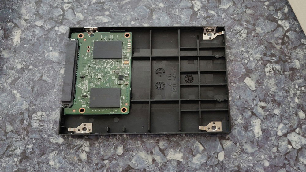 So this is what it looks like inside