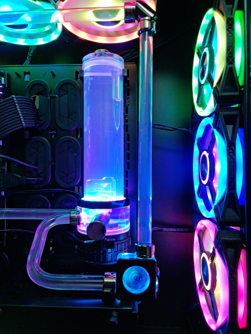 Reservoir with Acryl Hardtubes