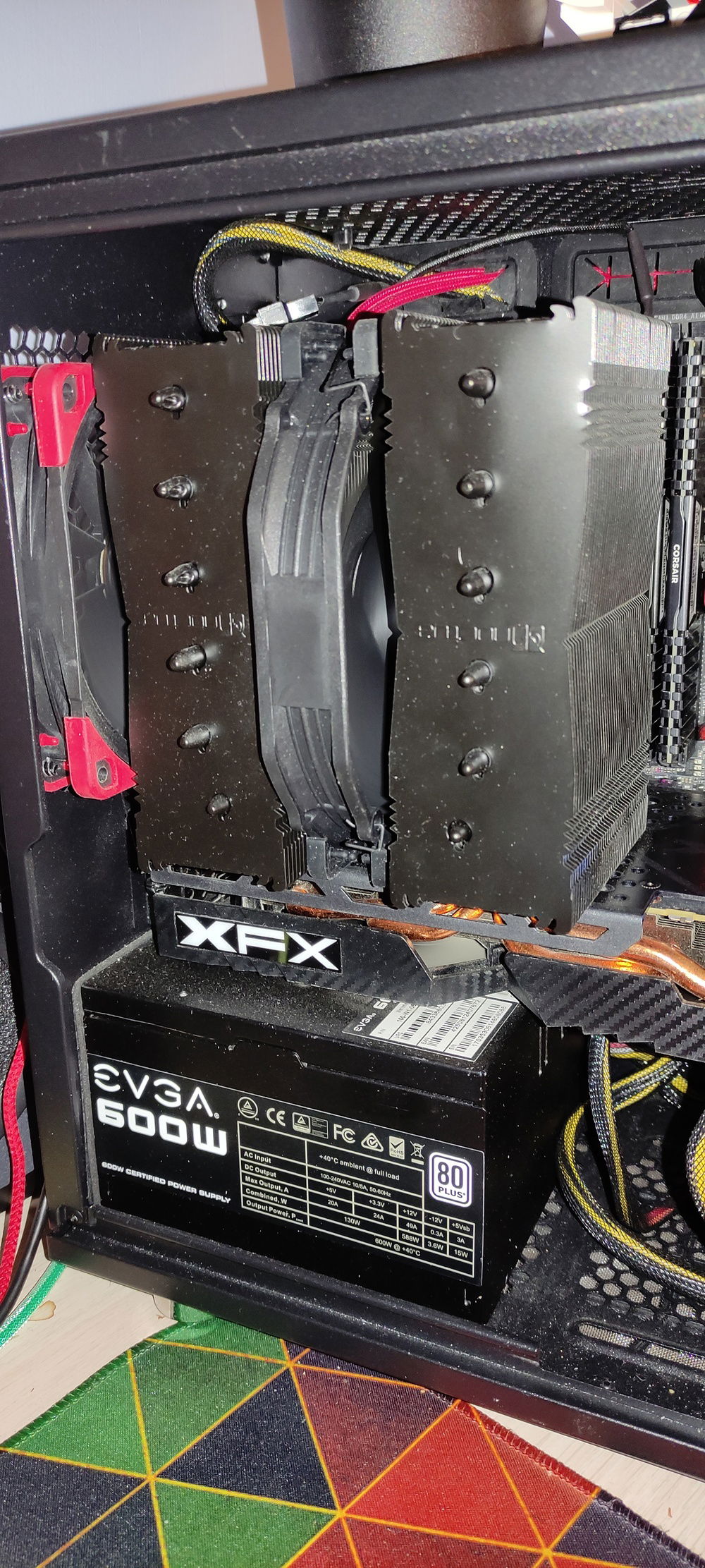 Dust is a slight issue (building work hasn't helped)