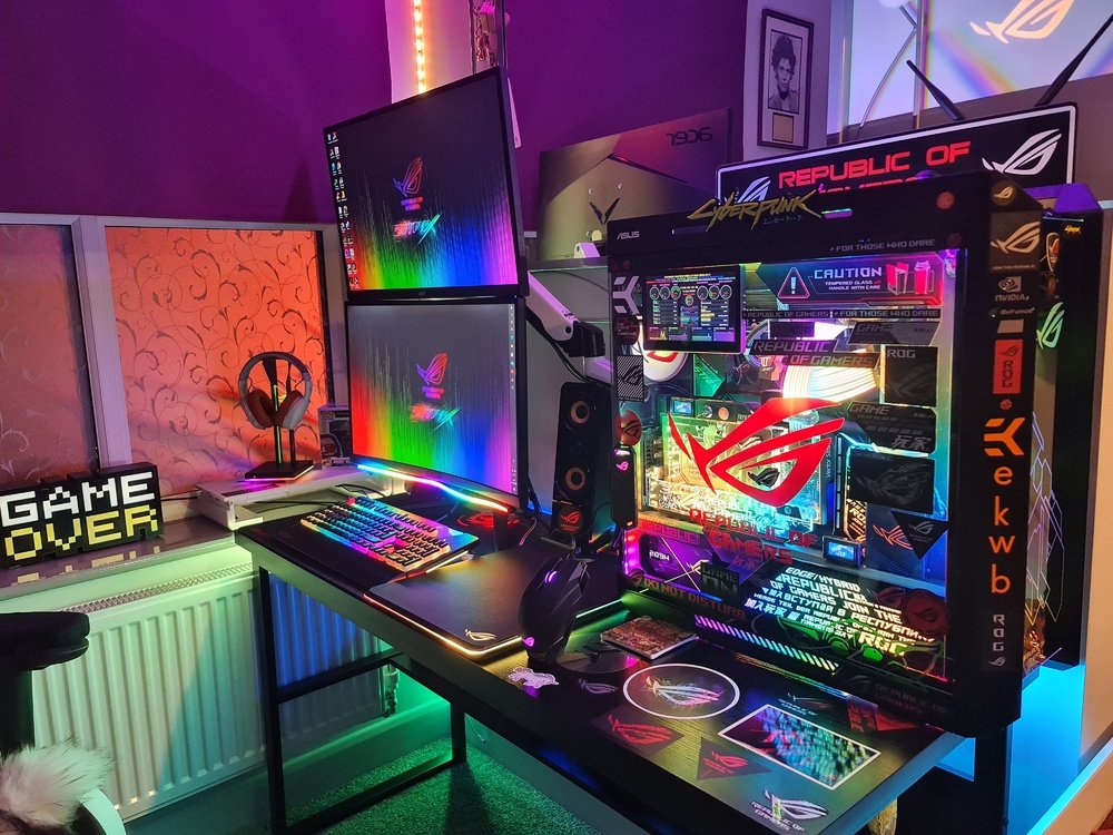 Republic Of Gamers Over The Rainbow 🌈 Buildsgg 9289