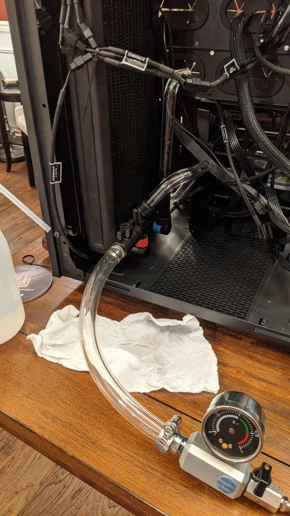 Finally added drain ports.