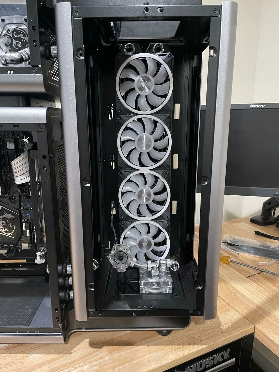 WIP Radiator/pump chamber