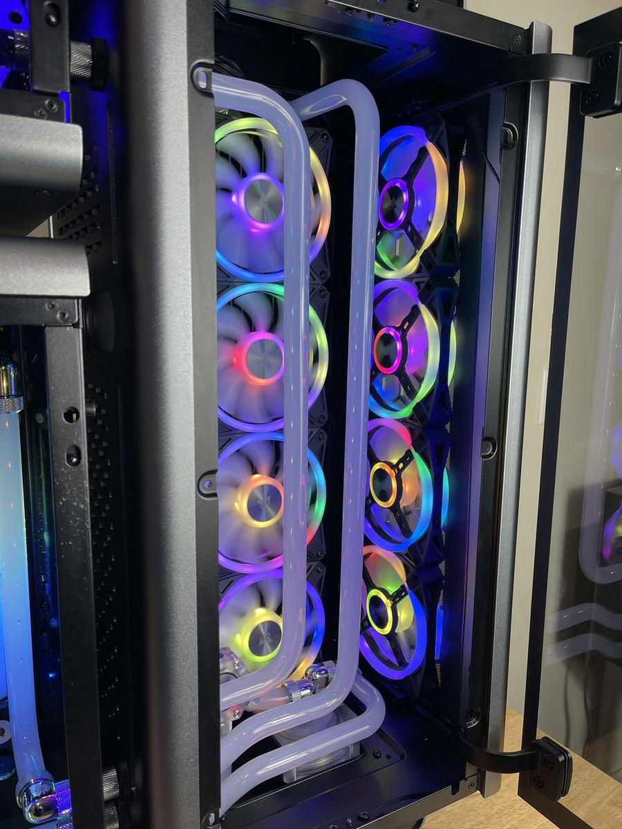 Radiator/front chamber