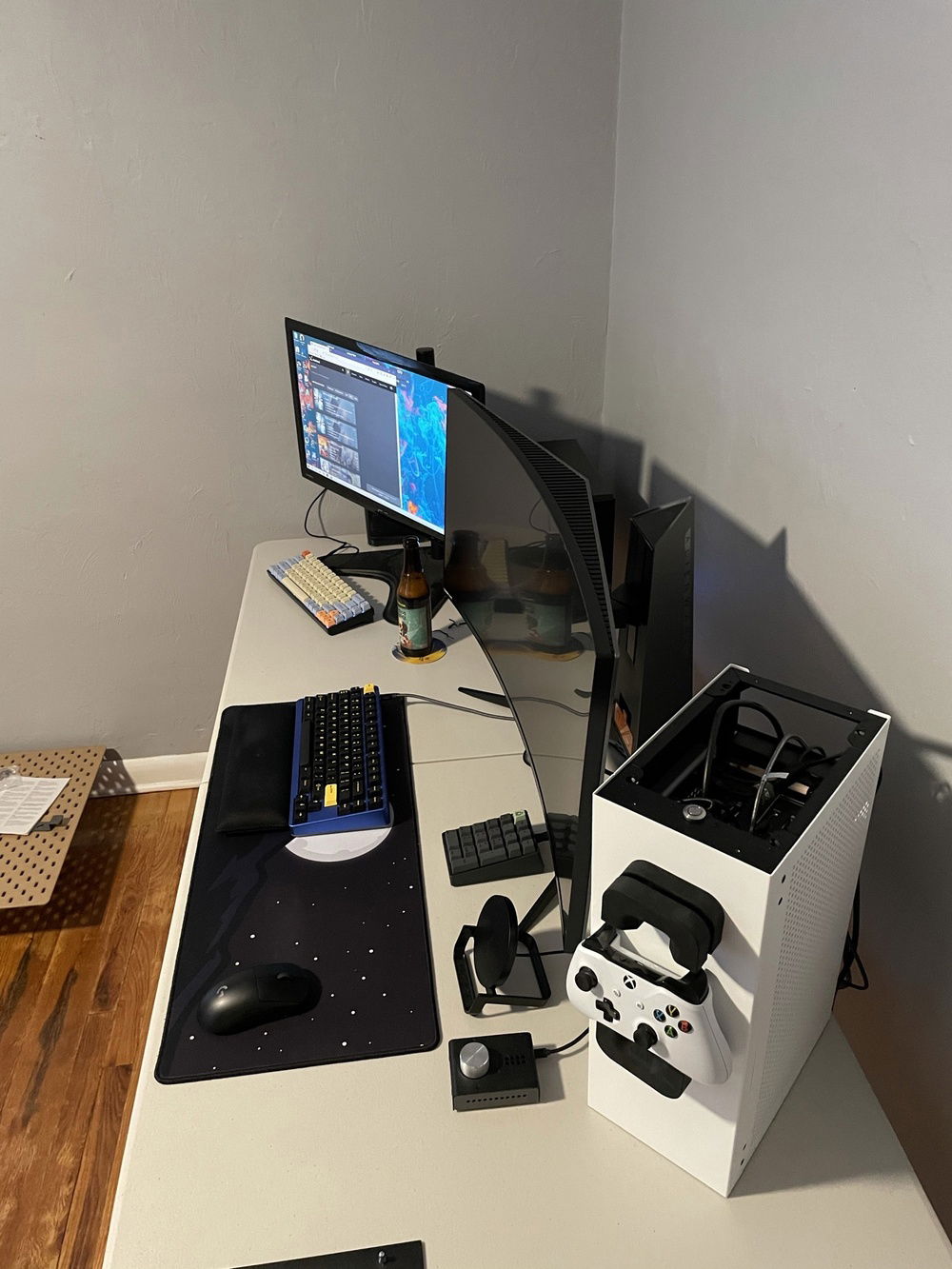 just moved and working on a temporary table set up for right now.