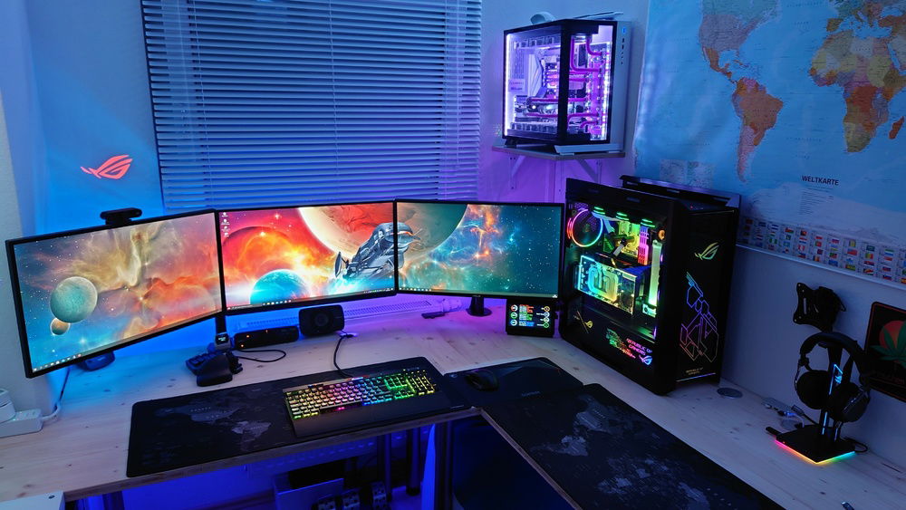 Rig setup around All Rainbow