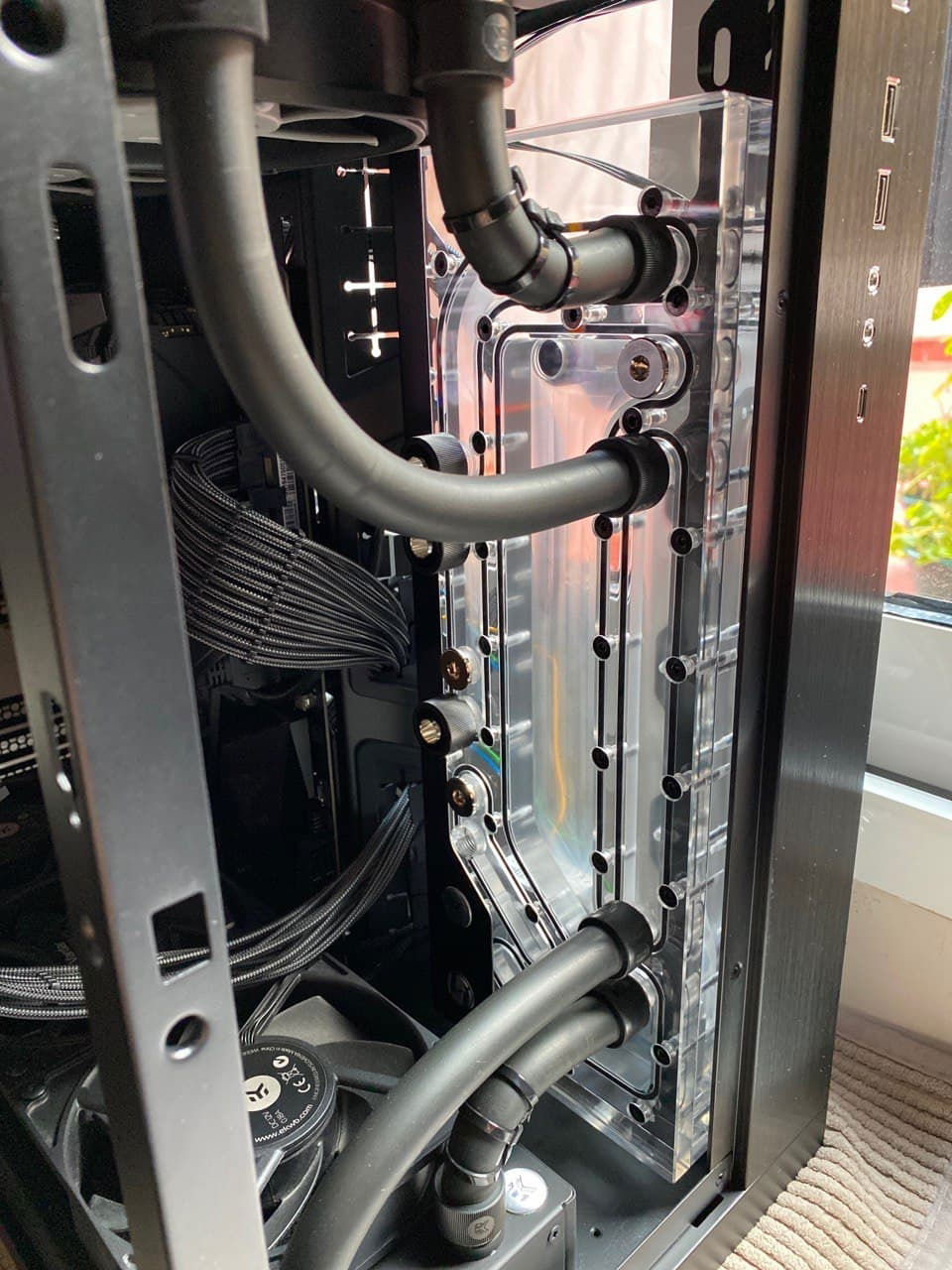 LOG#3: Jury Rigging V with zipties as I miscalculated the bend radius and was kinking a bit