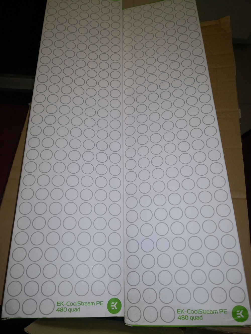 2 x 480mm ek pe radiator