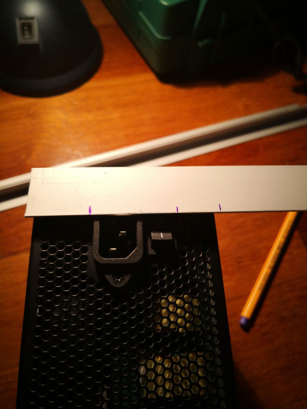 PSU cover body part mark