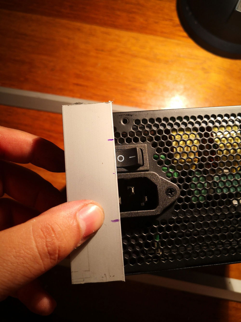 PSU cover body part mark