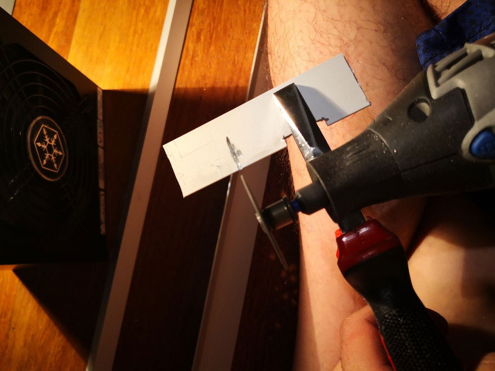 PSU cover body part cut