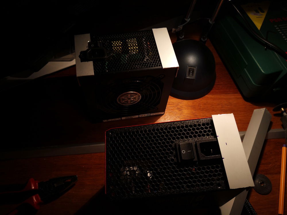 PSU cover body part mounting