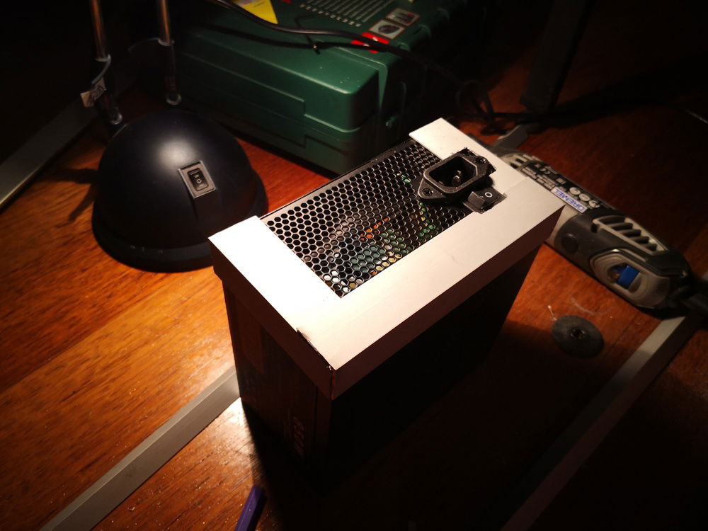 PSU cover body part mounting