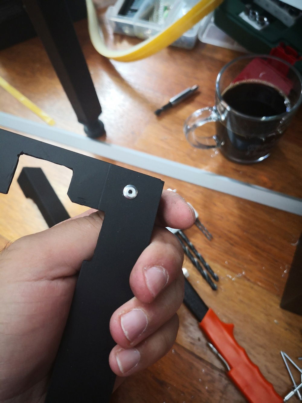 PSU cover body part mounting