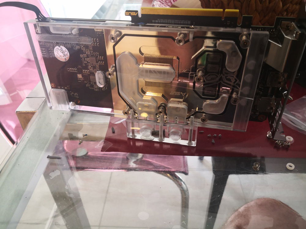 Byski gpu waterblock. Not find ek brand for 1050ti