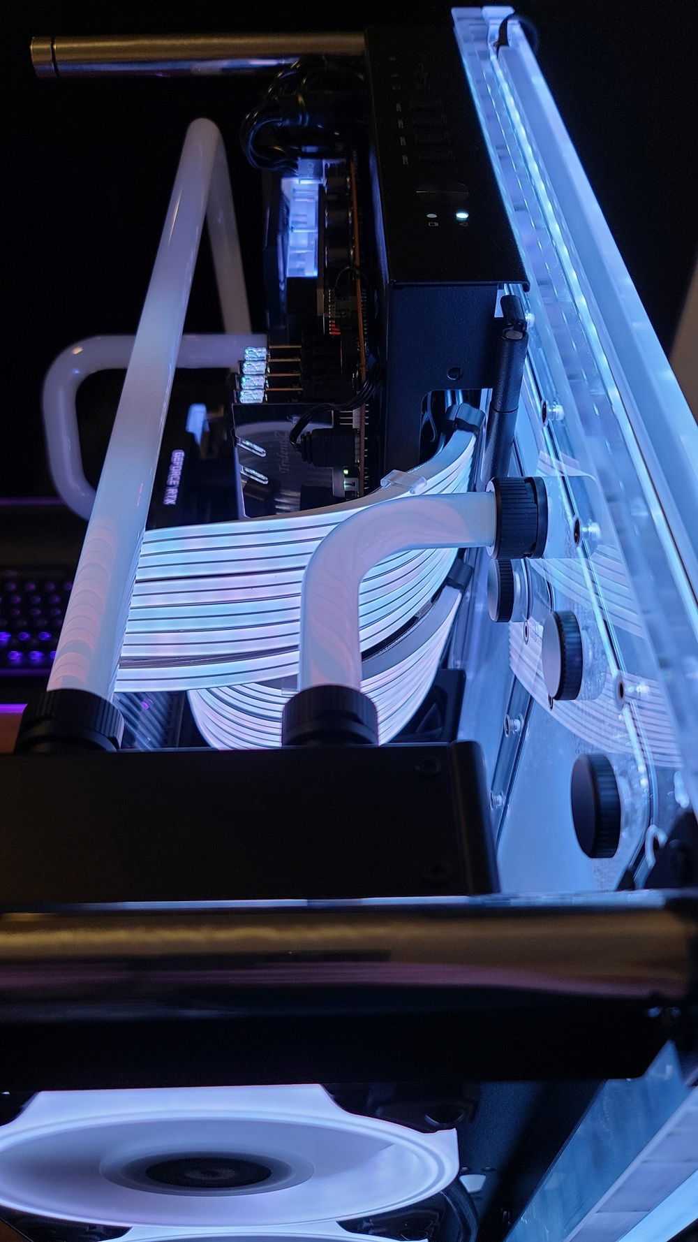 Top-down view rad side