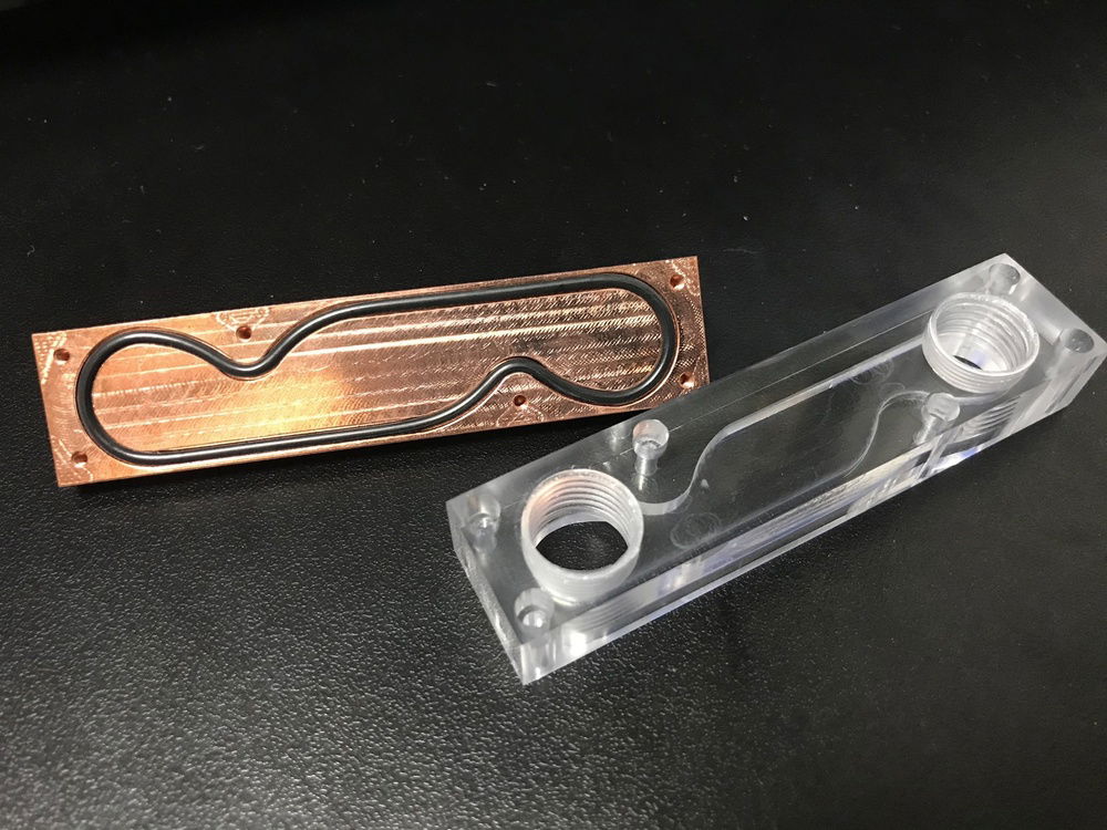 CNC machining only, before surface treatment.