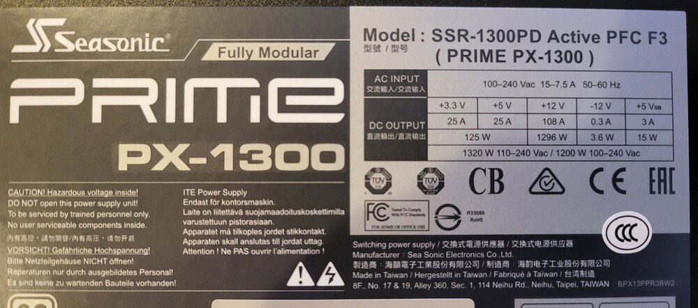 Upgrading PSU