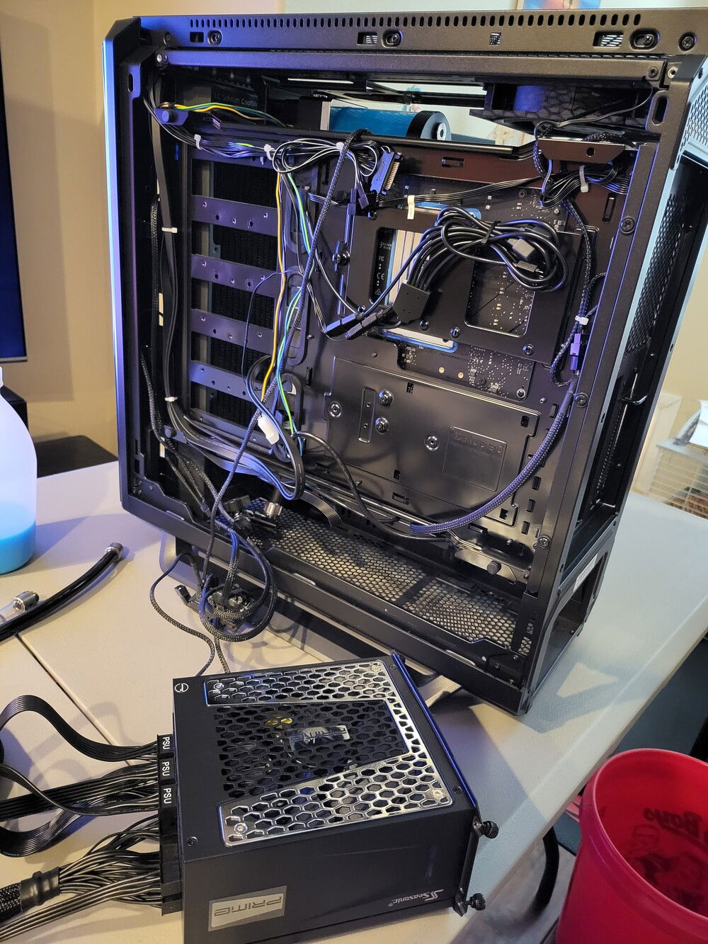 Have to redo cable management