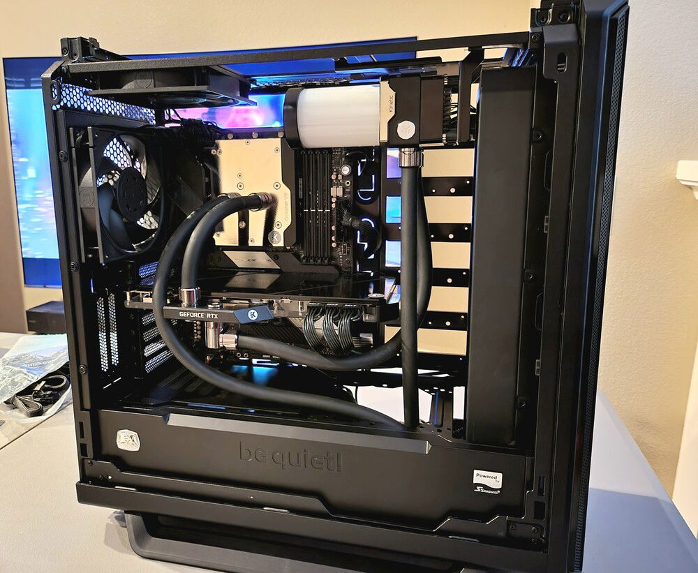 Almost back together again.