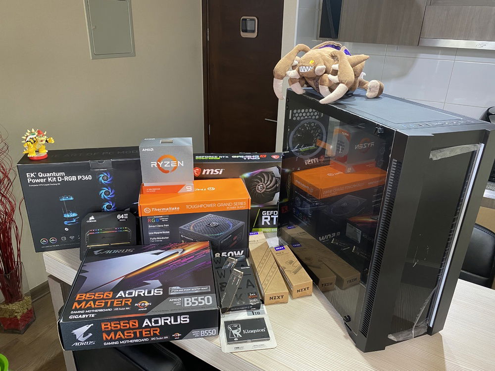 Starting the project after months of waiting due to customs issues and imports to Latin America, Chile