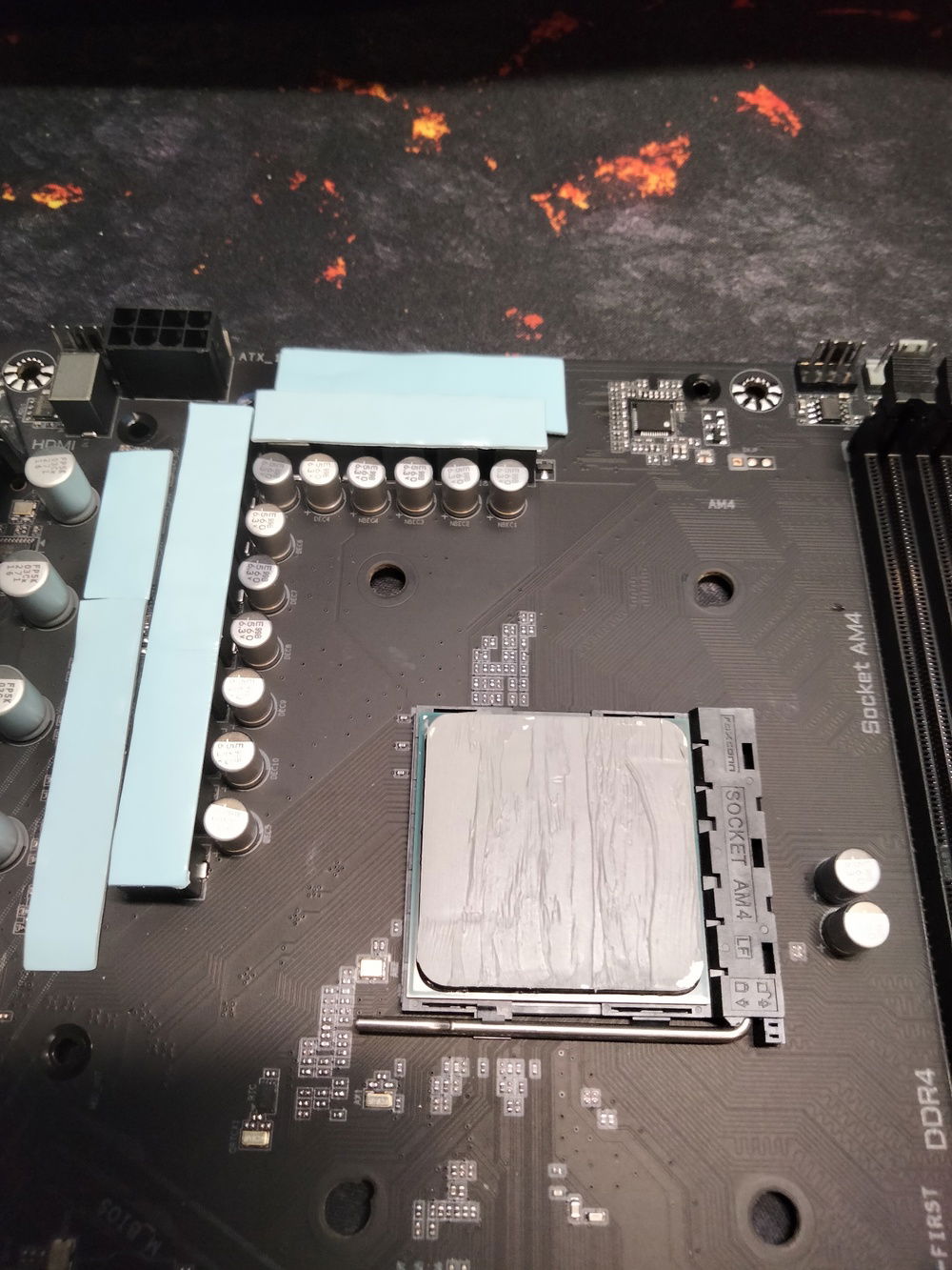 Getting the thermal interfaces preped