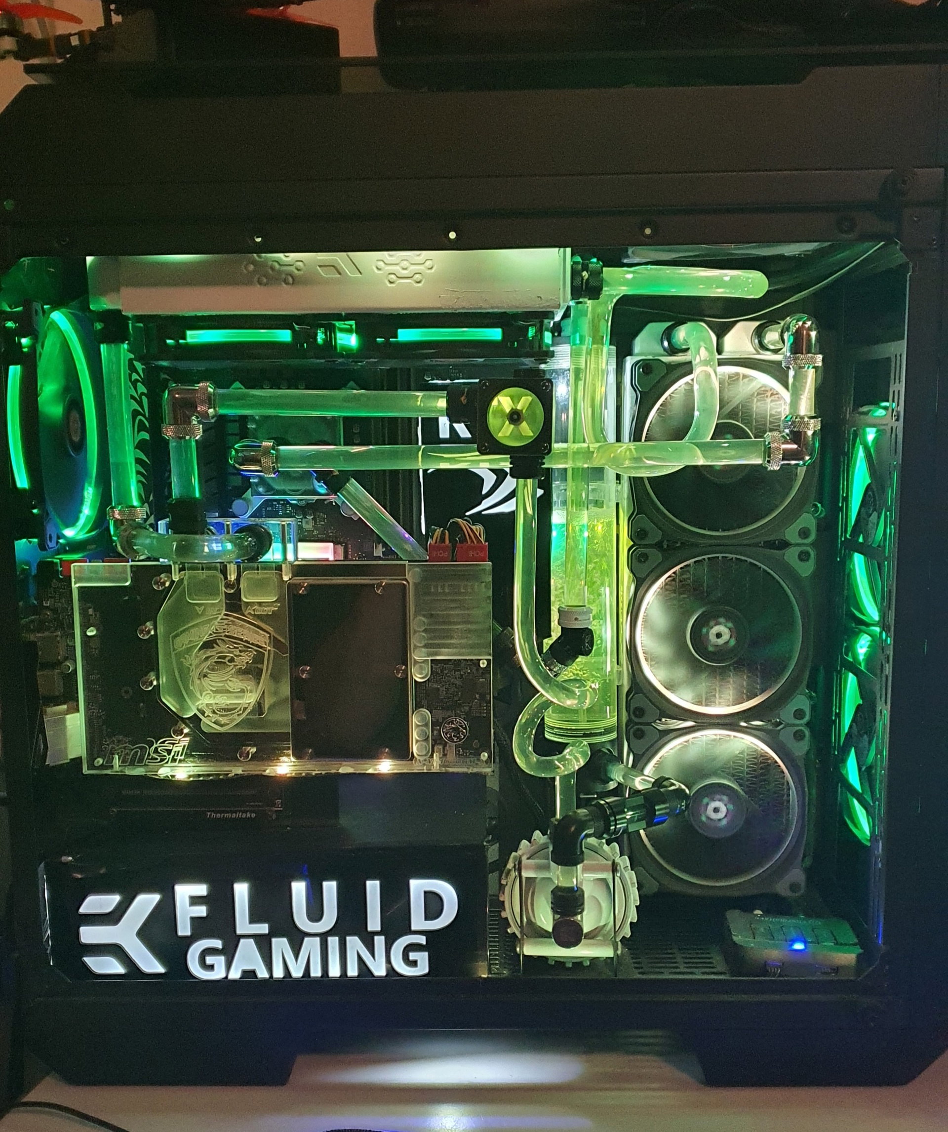 Gaming Rig Liquid Custom Fluid Gaming » builds.gg