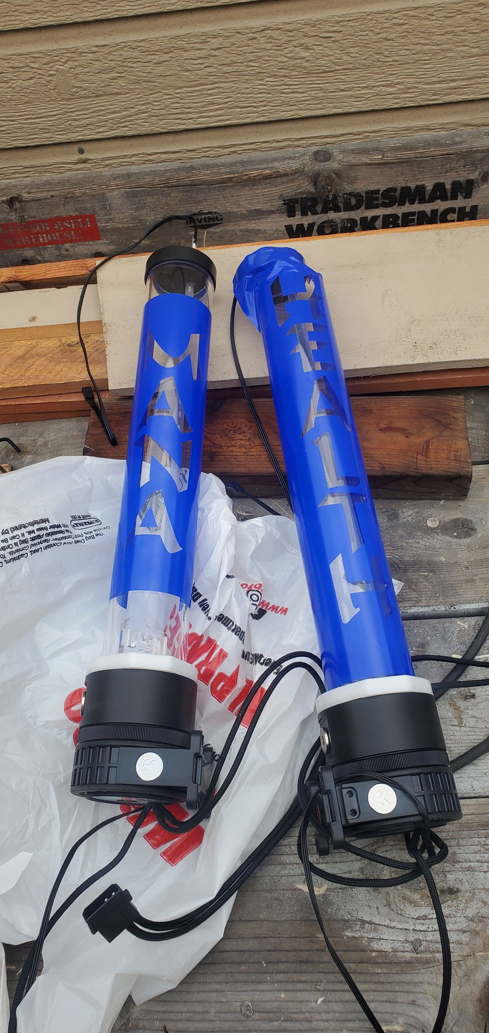 Stencils ready to go