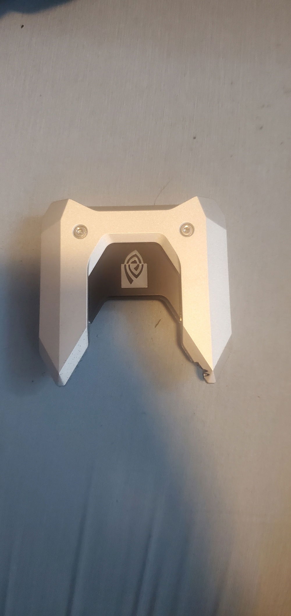 Almost nothing noticeable