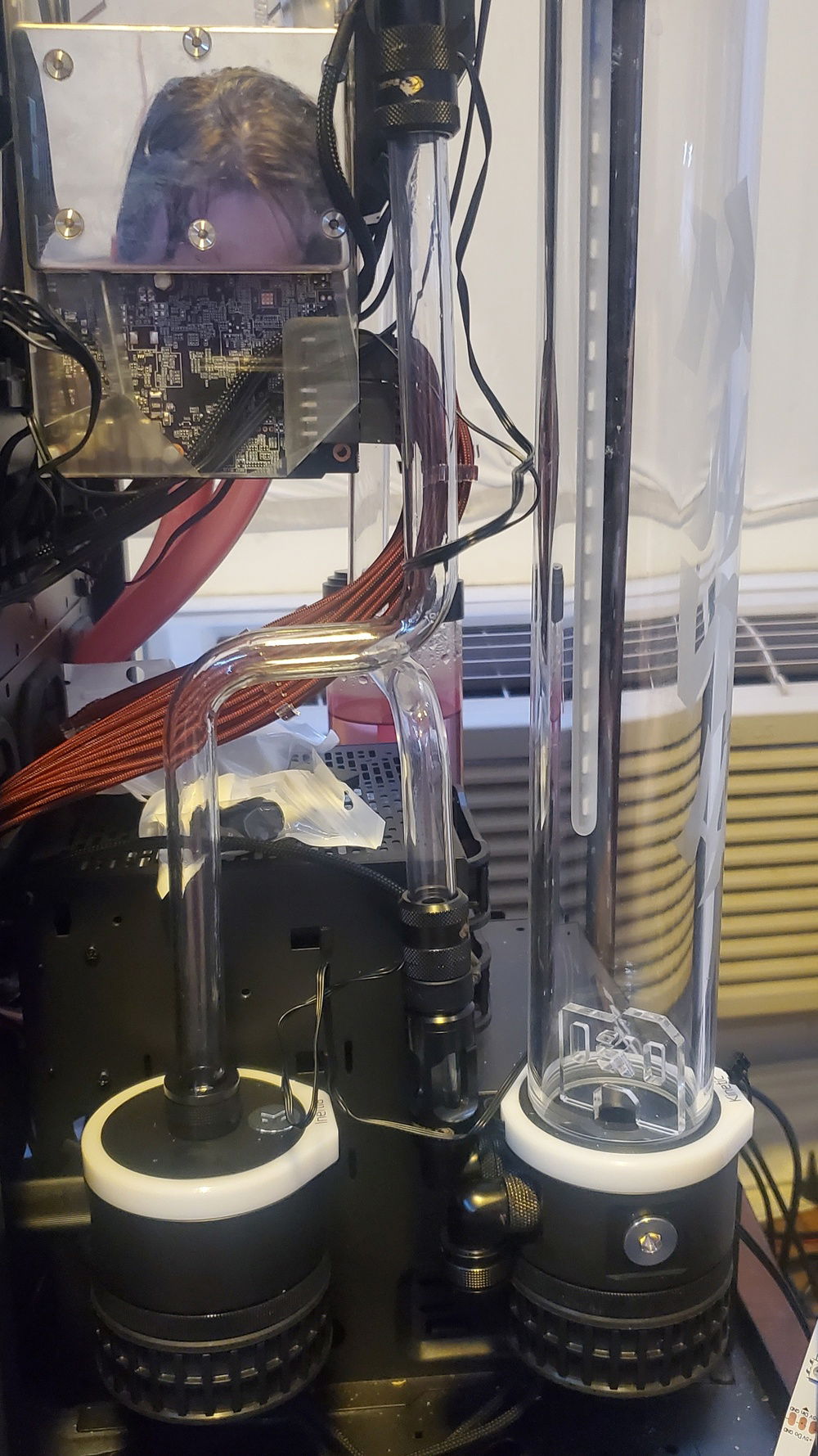 Second tube, all lined up