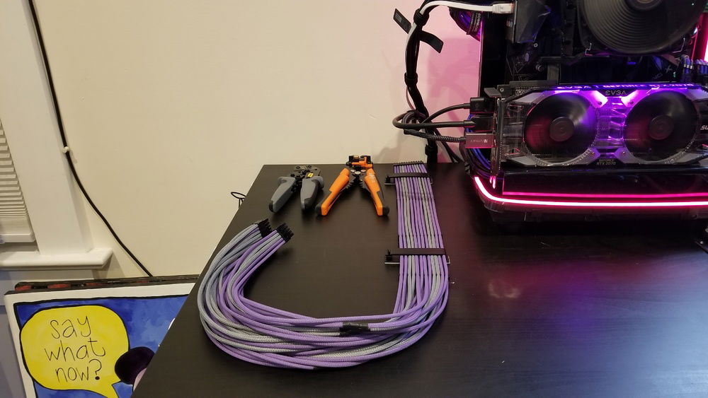 Using sleeve organizers as a "jig."