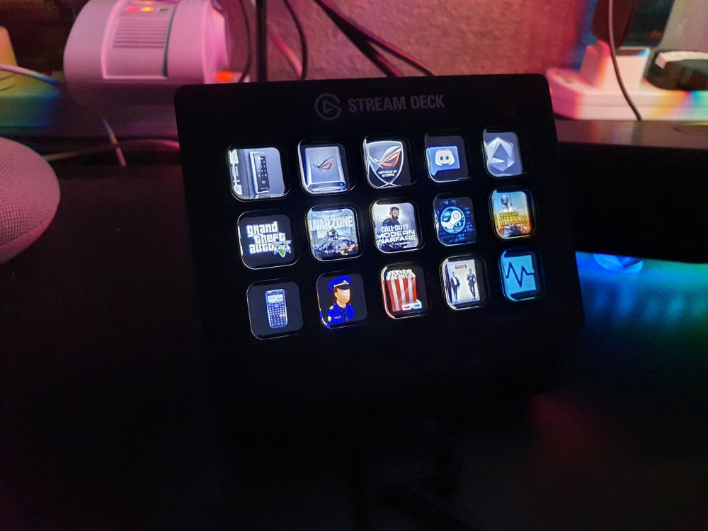 Elgato Stream deck. But I don't stream. So it's a shortcut deck for me