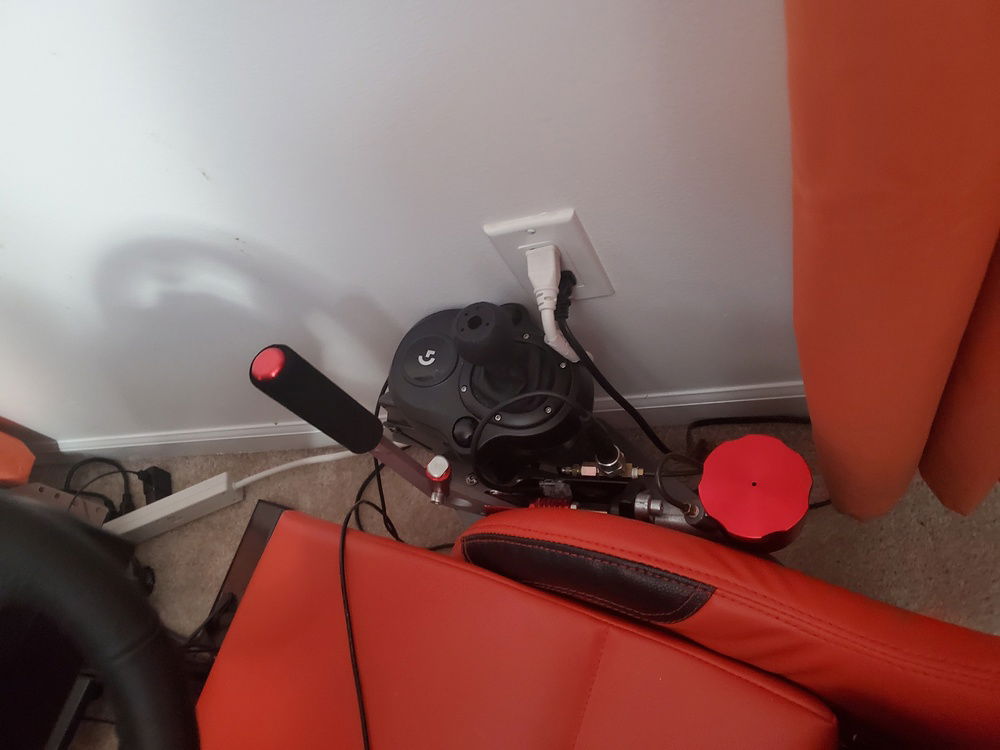 custom handbrake and logitech shifter