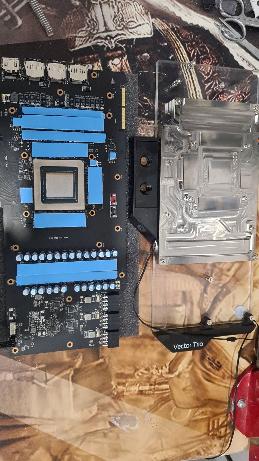 Msi rtx 3090 + blocco ek vector