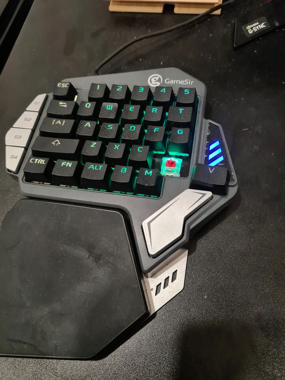 Tastiera gaming gamesir cherry mx red