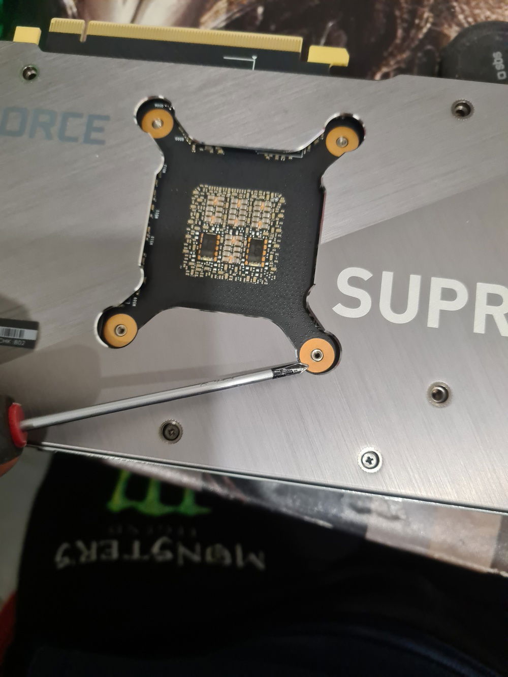 Ahahahahah  backplate