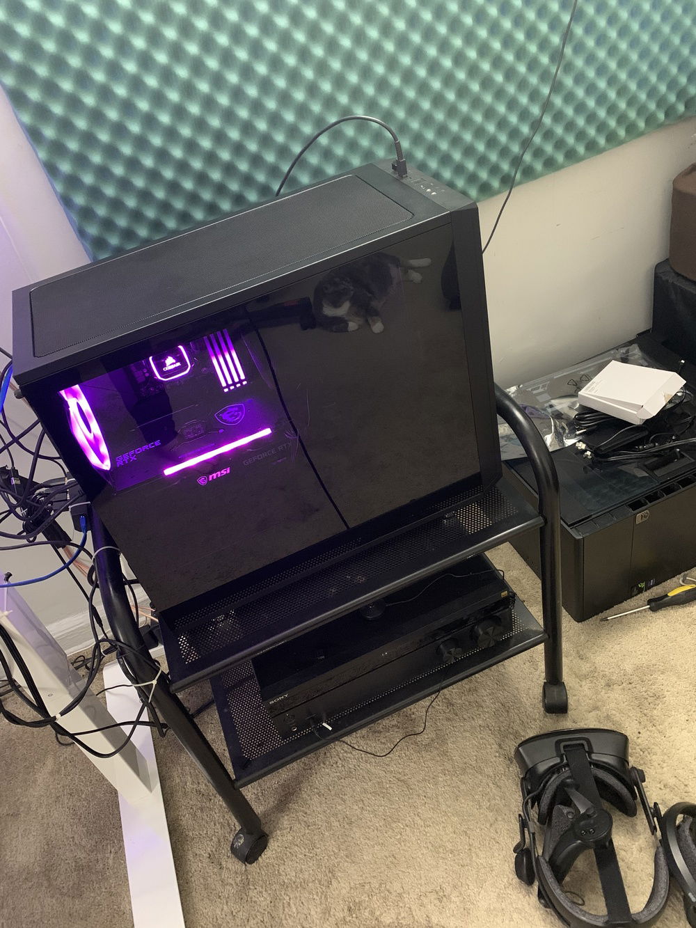 cat/bad cable management