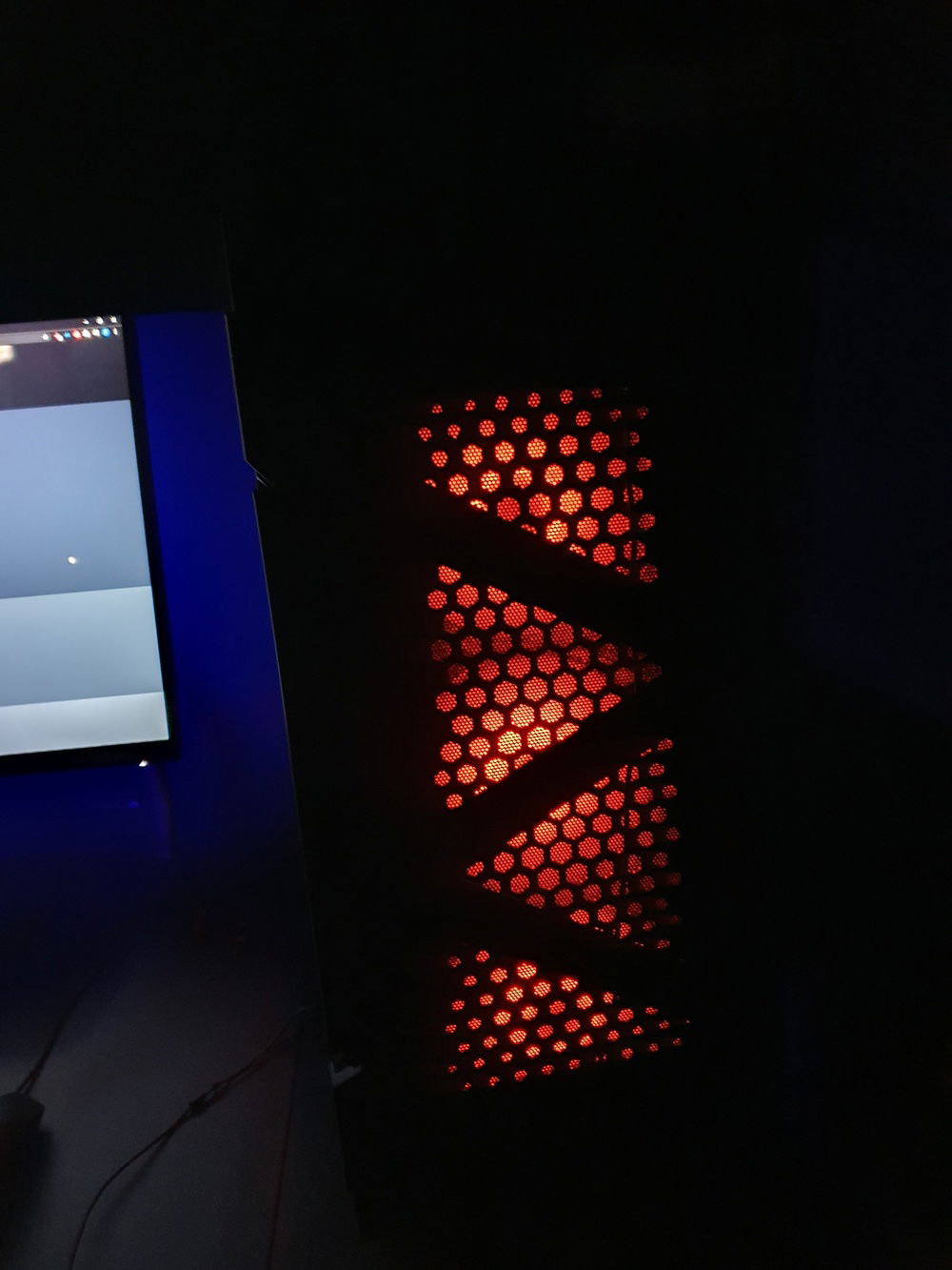 front of build