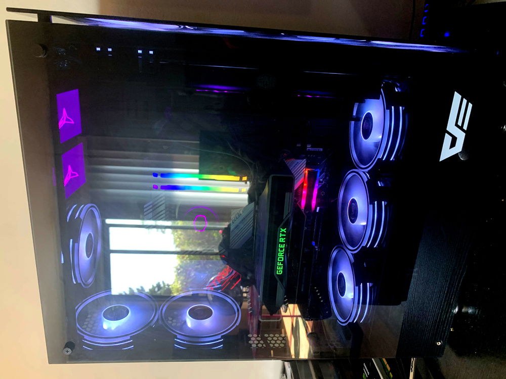 Under the top...hidden two LCD HDD