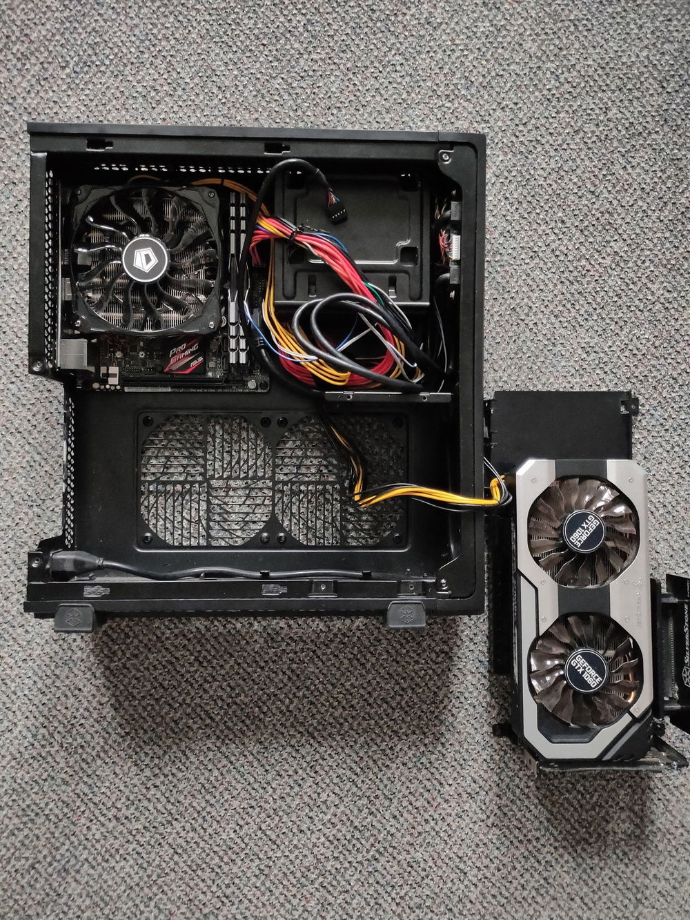 Poor ML07 took some beating on GPU IO side