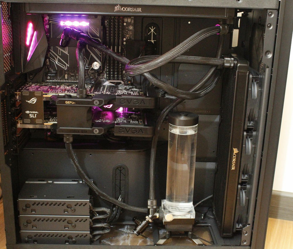 The rgb in this build is limited to what the computing components provide, I call this "Native RGB"